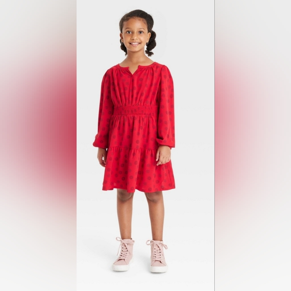 📢 NWT Lantino Heritage Month Red Girks Dress (Size: XL-14)